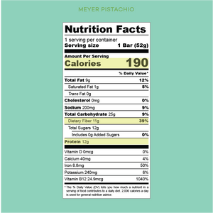 Meyer Pistachio VK Energy Bars